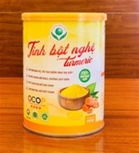 Tinh bột nghệ: lon 400gram