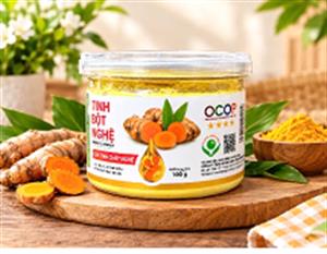 Tinh bột nghệ 100gram